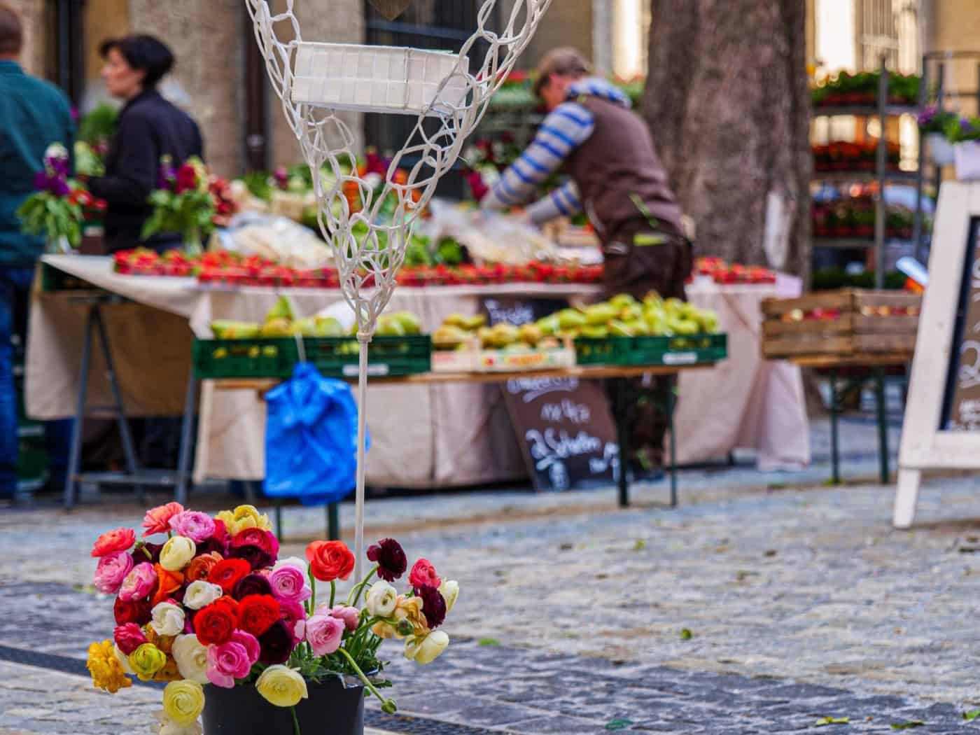 Grünmarkt Meißen startet bald wieder. Foto: Stadt Meißen