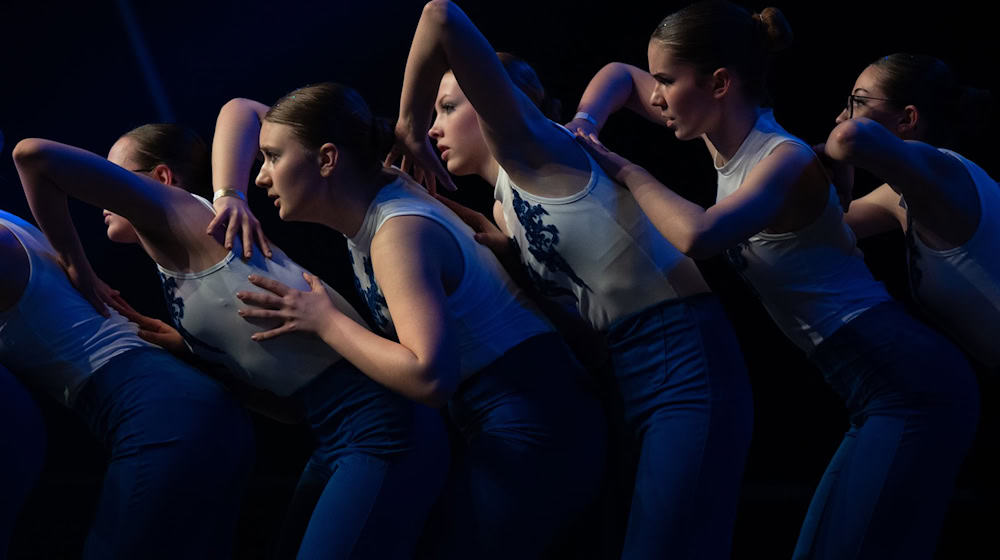 The Dresden trade fair was the stage for hip-hop and show dance groups from all over Germany on Saturday / Photo: Sebastian Kahnert/dpa
