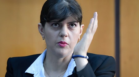 Leipzig ehrt EU-Generalstaatsanwältin Kövesi erhält einen Demokratiepreis. (Archivbild) / Foto: Andreea Alexandru/AP/dpa