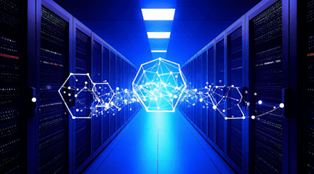 Nicht Labor, sondern Rechner: Das Projekt Leibniz-AI4MAT bringt Materialforschung in den Computer. IFW Dresden und IPF entwickeln dafür gemeinsam eine KI-Infrastruktur. © KI-generiert mit Adobe firefly / IFW Dresden