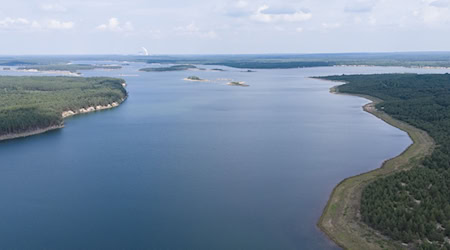 Die Oberlausitzer Heide- und Teichlandschaft wurde 1996 offiziell als Biosphärenreservat anerkannt. / Foto: Sebastian Kahnert/dpa