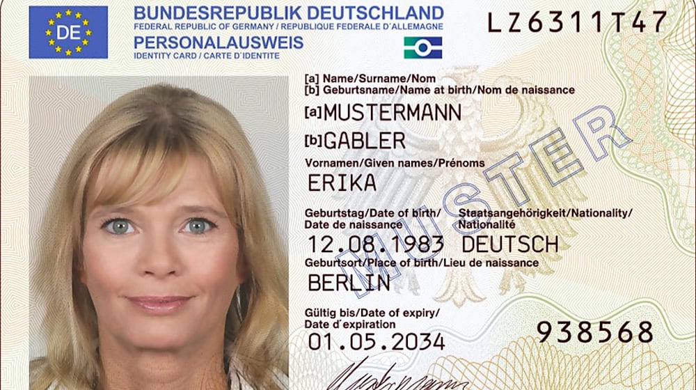 Symbolbild Personalausweis. Foto: Bundesministerium des Inneren