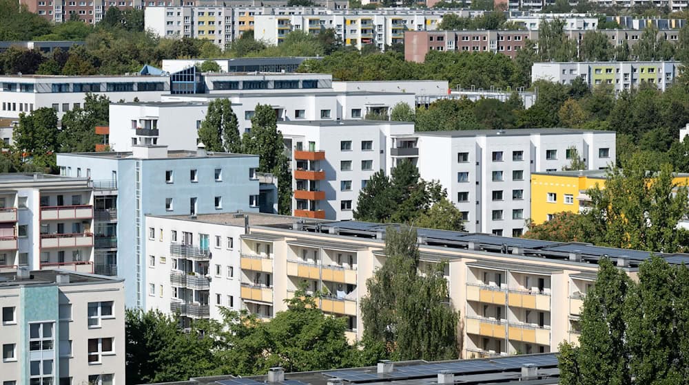 The Saxon housing industry is still burdened with old debts amounting to a good one billion euros (Archvi photo). / Photo: Sebastian Kahnert/dpa