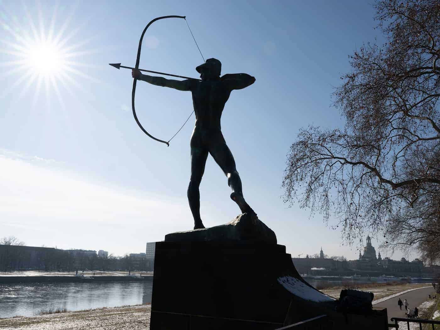 Nach der Schneeschmelze gibt es für die Flüsse in Sachsen derzeit keine Hochwasserwarnungen (Archivbild).  / Foto: Sebastian Kahnert/dpa