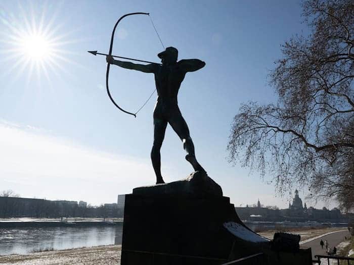 Nach der Schneeschmelze gibt es für die Flüsse in Sachsen derzeit keine Hochwasserwarnungen (Archivbild).  / Foto: Sebastian Kahnert/dpa