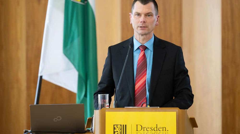 Dirk Lichtenberger ist der neue Präsident des LKA Sachsen. / Foto: Sebastian Kahnert/dpa