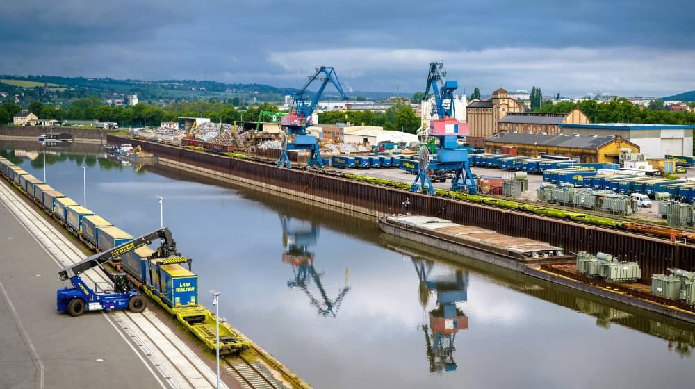 Die Binnenhäfen halten ihr Ergebnis stabil. Foto: SBO