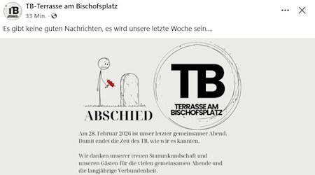 So verabschiedet sich das TB-Team auf Facebook. Screenshot: https://www.facebook.com/profile.php?id=100057933621375