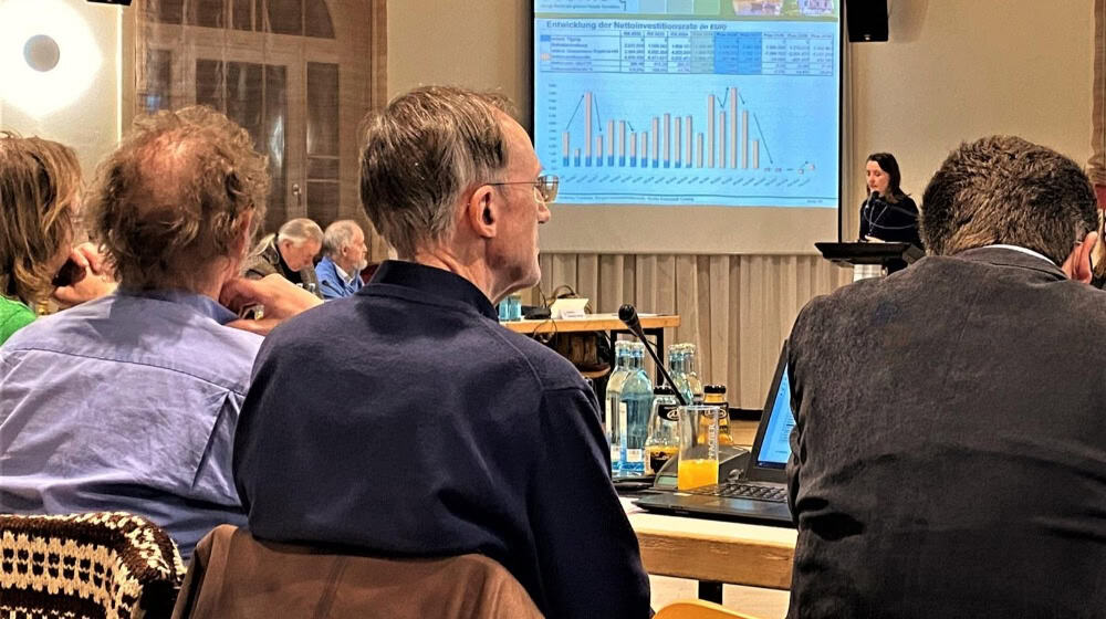 Vorstellung des neuen Haushaltsentwurfes zur Stadtratssitzung vom 4. Februar 2026. Foto: Stadtverwaltung Coswig