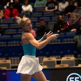 Die Tschechin Lucie Havlíčková war im Nachwuchsbereich absolute Weltklasse und verstärkt jetzt den Bundesliga-Kader des TC Blau-Weiß Blasewitz. 