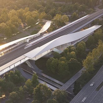 Noch rollen die Züge zwischen Dresden und Prag durch das Elbtal. Eine geplante Hochgeschwindigkeitsstrecke – inklusive eines 30 Kilometer langen Tunnels durch das Erzgebirge – soll die Fahrzeit künftig auf eine Stunde verkürzen. Foto: Vysokorychlostní tratě ČR