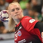 Johanna Reichert und die Bundesliga-Handballerinnen des Thüringer HC feierten in der European League einen überzeugenden Heimsieg gegen Mosonmagyarovar. (Archivbild) / Foto: Marijan Murat/dpa