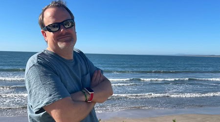 Tobias Goebel: Nur noch am Strand, wenn das hohe Grundeinkommen kommt? Foto: privat