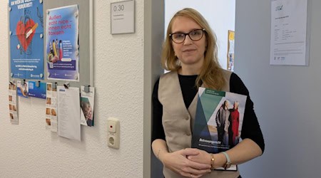 Karoline Scheumann von der Tumorberatungsstelle Meißen. Foto: Anja Schmiedgen-Pietsch