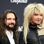 Tom und Bill Kaulitz suchen Schlafplatz für «Wetten, dass..?» in Halle. (Archivbild) / Foto: Felix Hörhager/dpa