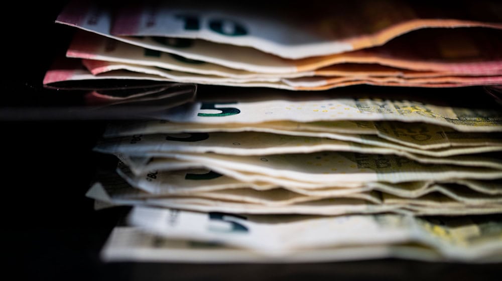 Ein Reisender nach Tschechien hatte mehr als 100.000 Euro Bargeld dabei. (Symbolbild) / Foto: Marijan Murat/dpa/dpa-tmn