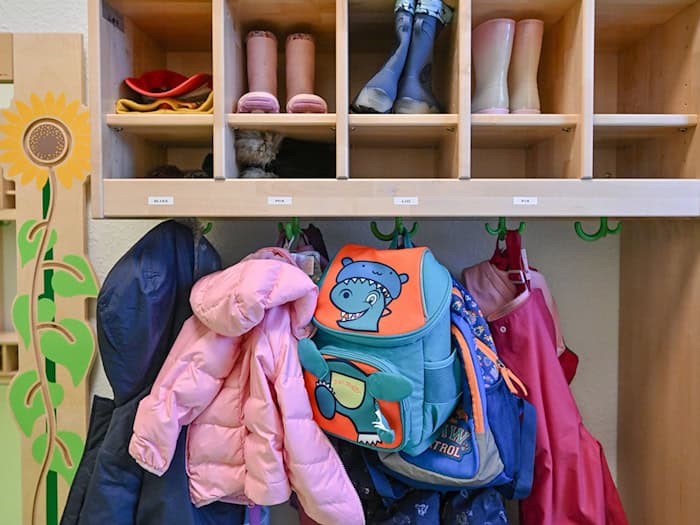 In Sachsens Kitas werden deutlich weniger Kinder betreut als früher. (Symbolbild) / Foto: Patrick Pleul/dpa