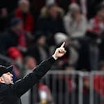 Ole Werner war nach dem 0:2 beim FC Bayern wütend auf die Schiedsrichter. / Foto: Sven Hoppe/dpa