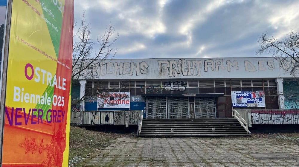 Dringend sanierungsbedürftig: die Robotron-Kantine, Heimat des Kunsthaus Dresden. Foto: CdH