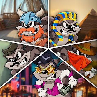 Hacksaw Gaming Le Slotserie bei DIE SPIELBANK mit verschiedenen Themenwelten