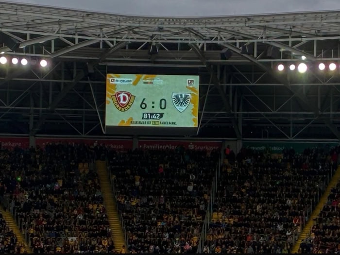 6:0! Dynamo feiert historischen Rekordsieg gegen Münster