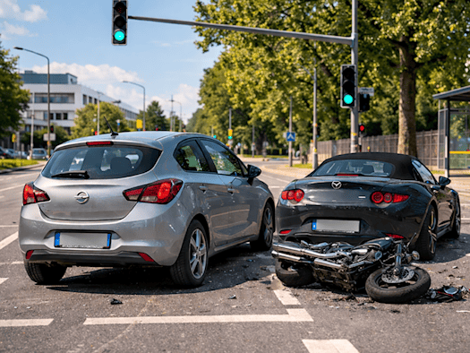 Motorradfahrer bei Unfall in Dresden schwer verletzt – Kind leicht