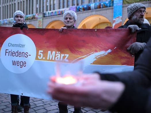 Chemnitz gedenkt der Bombardierung im Zweiten Weltkrieg