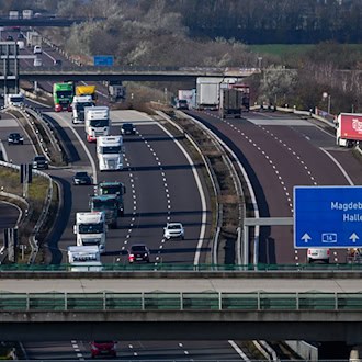 Fahrbahn-Schäden: A9 bei Halle einige Tage dicht