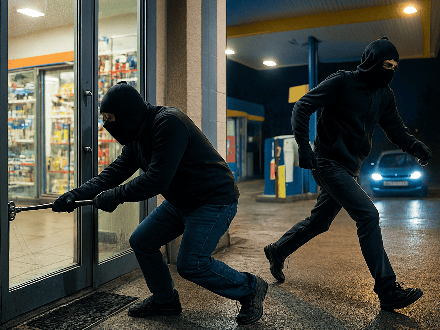 Versuchter Einbruch in Tankstelle in Dresden-Strehlen – Täter flüchten ohne Beute