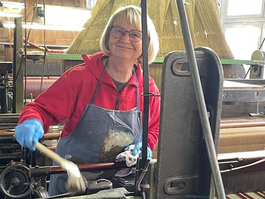 Ehrenamtliche Helferin