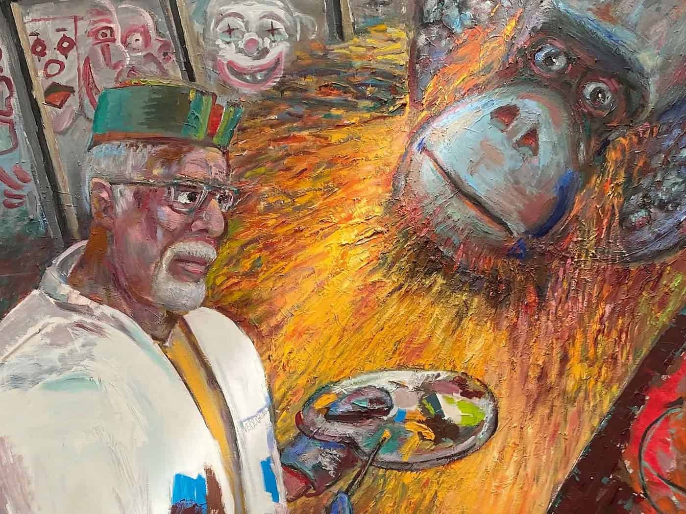 Der Maler Sighard Gille in der Kunsthalle Riesa