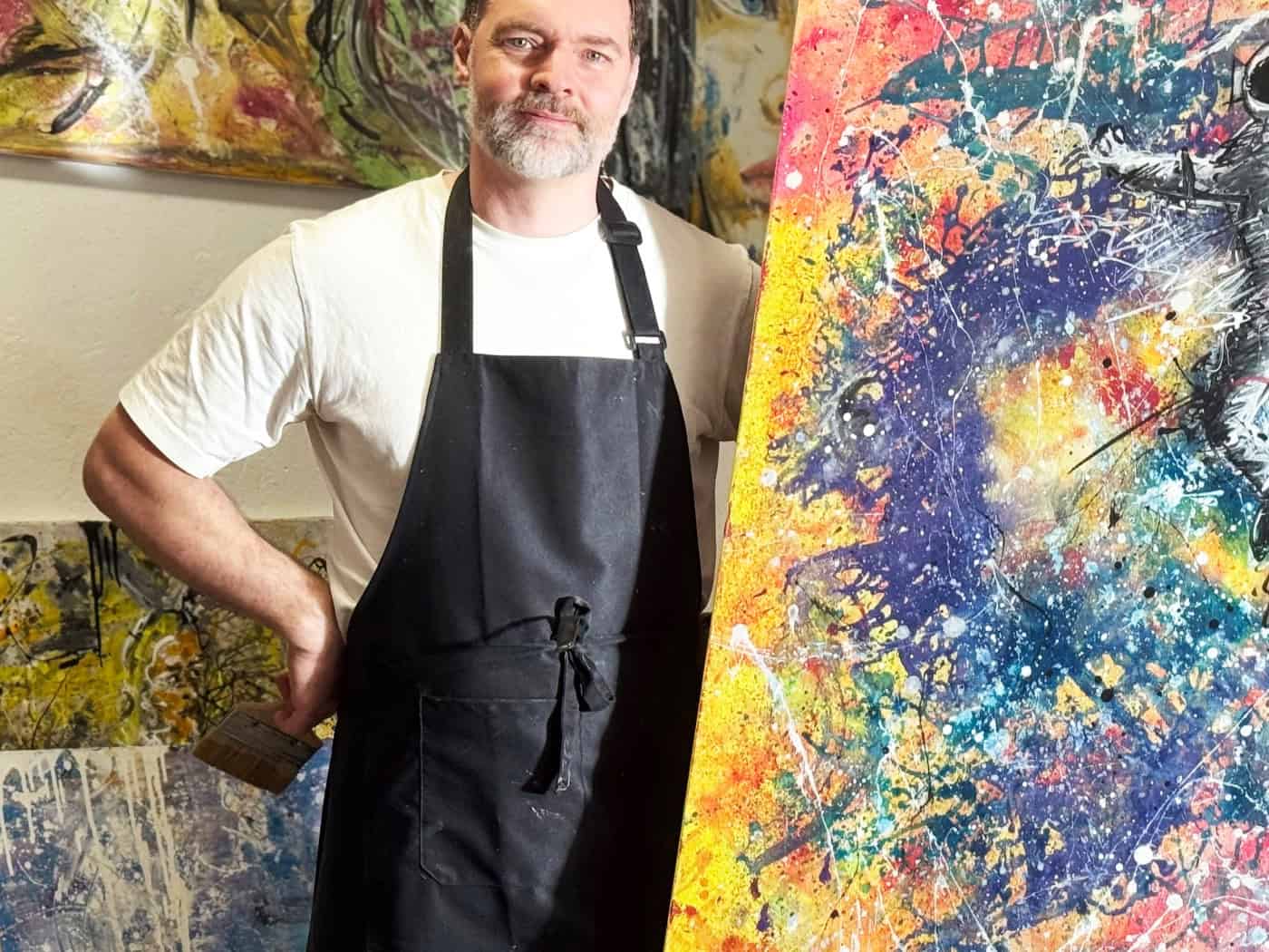 Dresdner Künstler Spandlitz stellt in Coswig aus