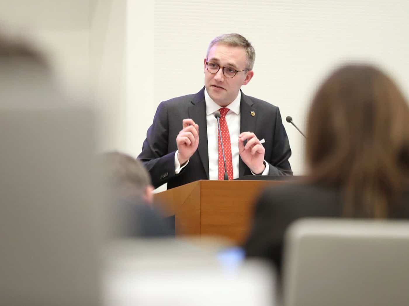 CDU-Stadtrat Lucas Schopphoven. Foto: Jan Kaefer