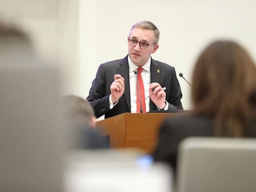 CDU-Stadtrat Lucas Schopphoven. Foto: Jan Kaefer