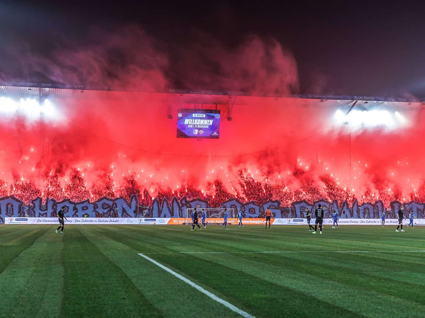 Partial exclusion of fans and fine for 1. FC Magdeburg