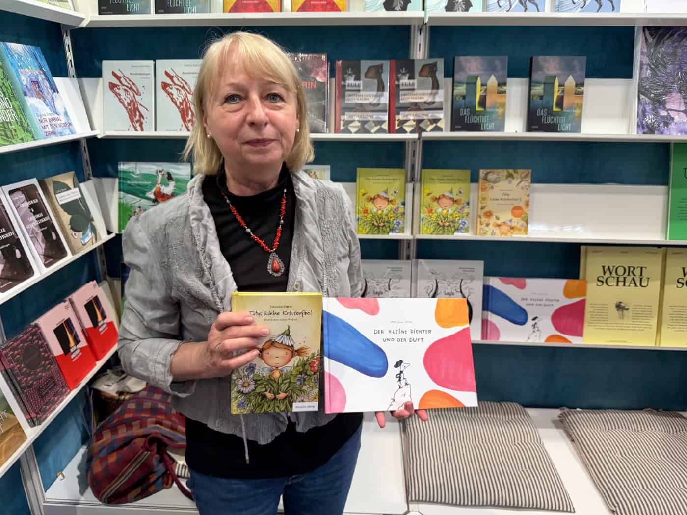 Meißner Verlegerin auf der Buchmesse: Gedruckter Erdbeerduft