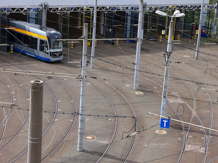 Der Warnstreik bei der LVB soll bis Montagfrüh dauern. (Archivbild) / Foto: Jan Woitas/dpa