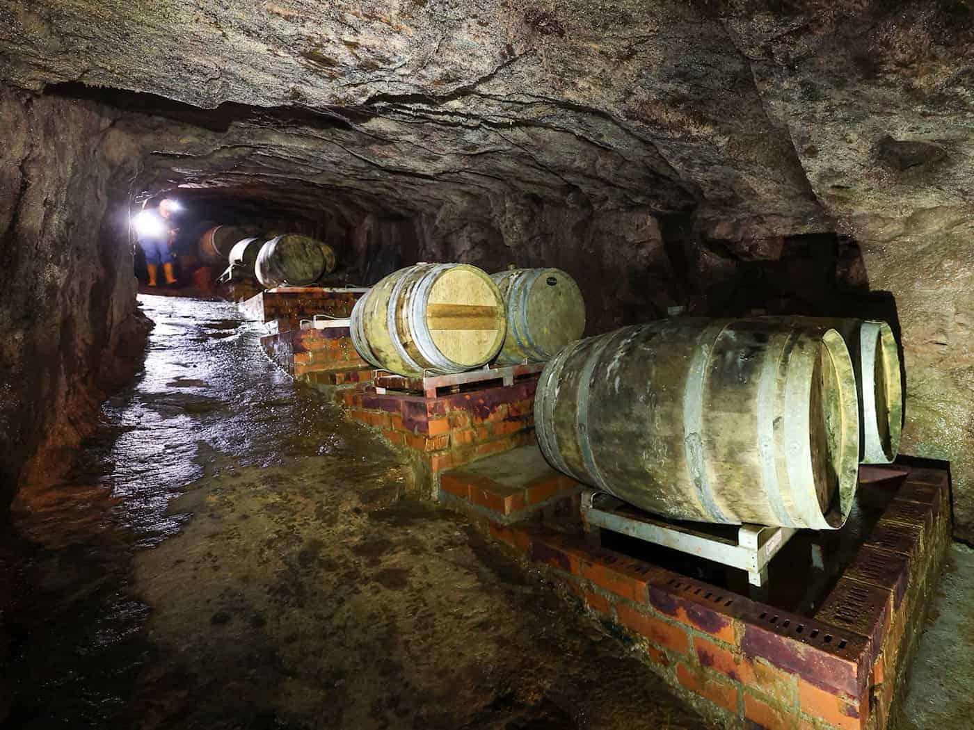 Віскі в тестовій шахті