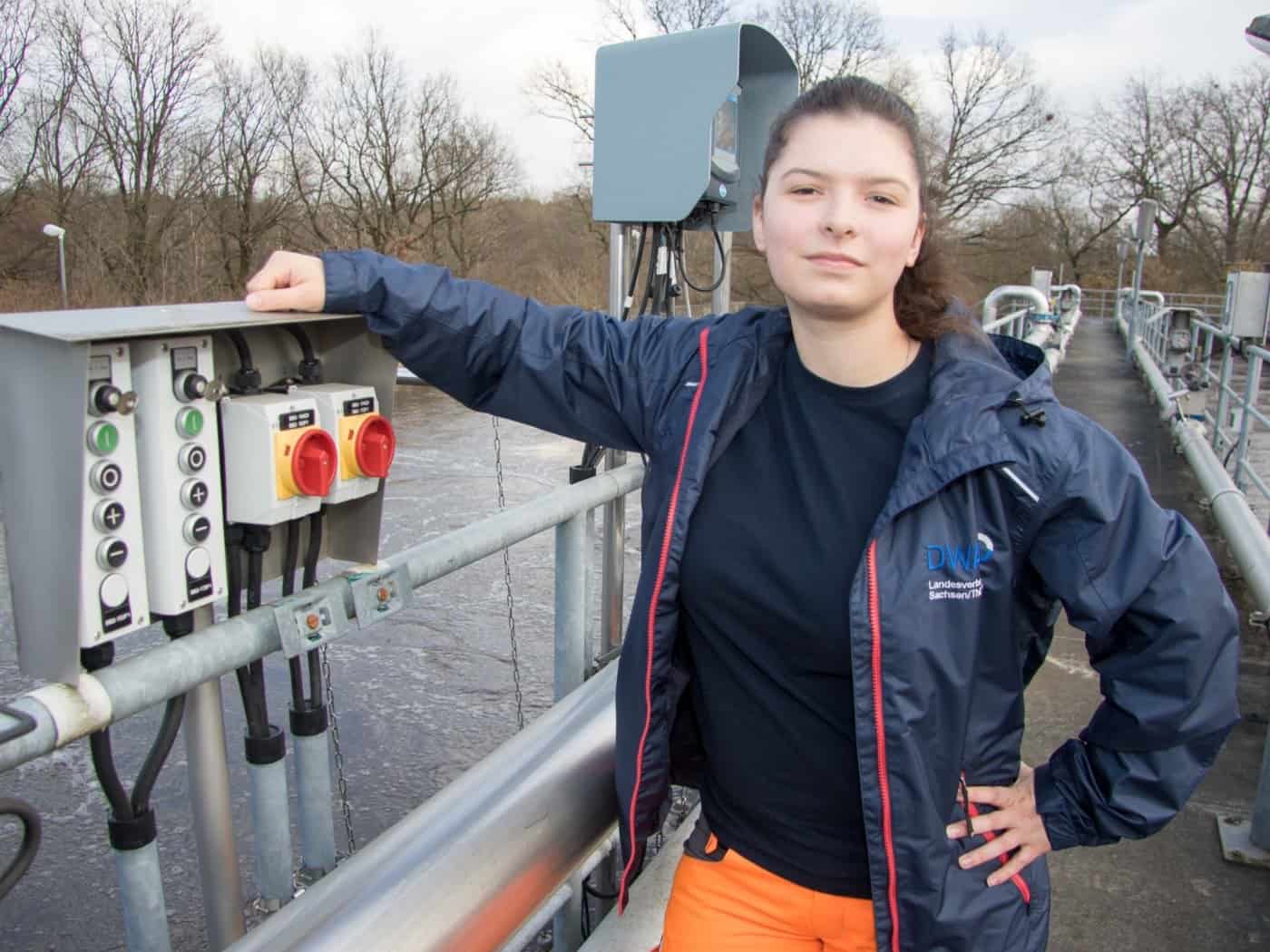 Rödertal: Junge Abwassermeisterin setzt Familientradition fort