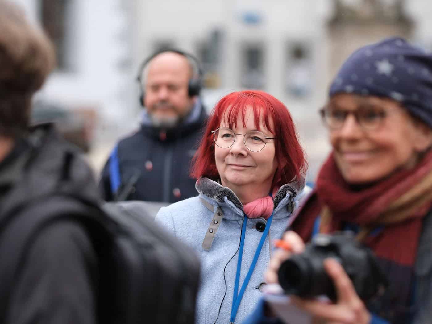 Автор бестселерів Еберт під час "акушерського" туру у Фрайберзі