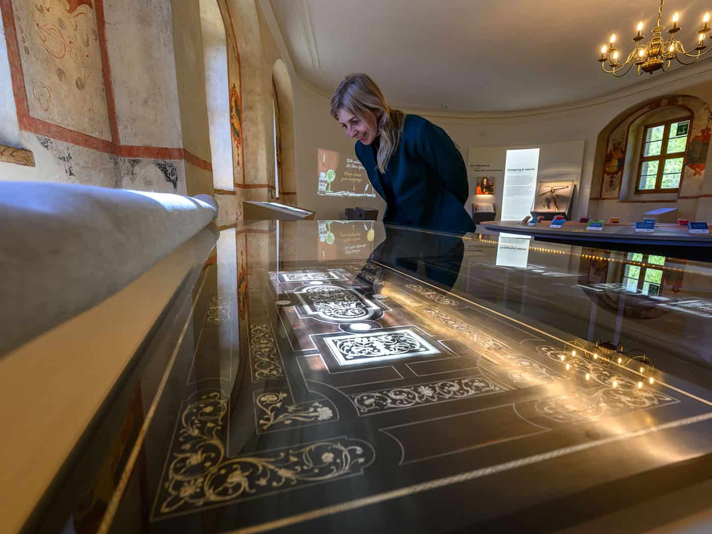 Rabenstein Castle shows newly designed dining room