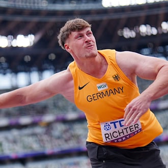 Diskus-Gipfel beim Golden Oval in Dresden