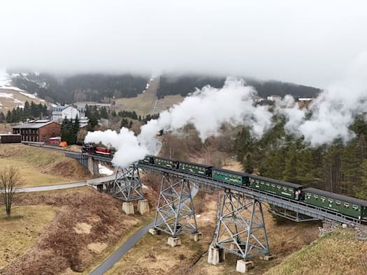 Fichtelbergbahn runs special trains at Easter