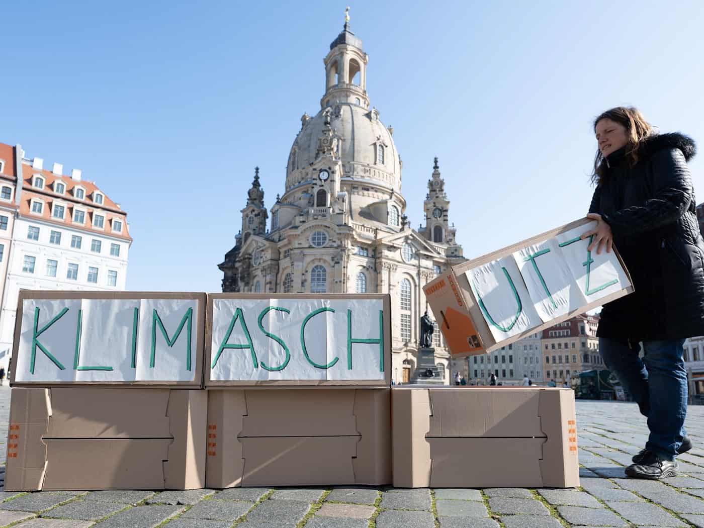 Klimaproteste in Sachsen-Anhalt und Sachsen