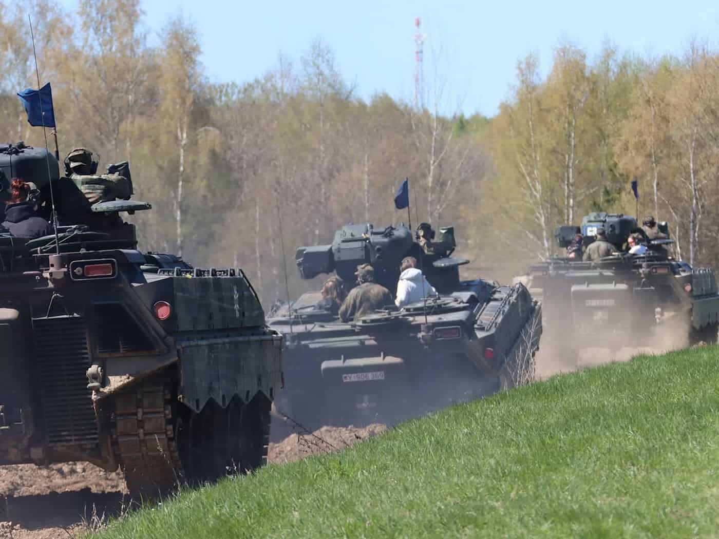 Girls’ Day: Mädchen fahren Panzer in Marienberg