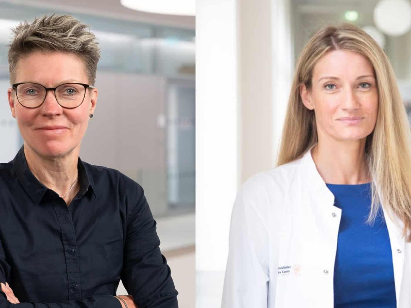 One biologist, one doctor, one goal: Prof. Manja Wobus (left) and Dr. Katja Sockel from Dresden University Hospital have found an active substance that could combat the bone marrow disease MDS in two ways.