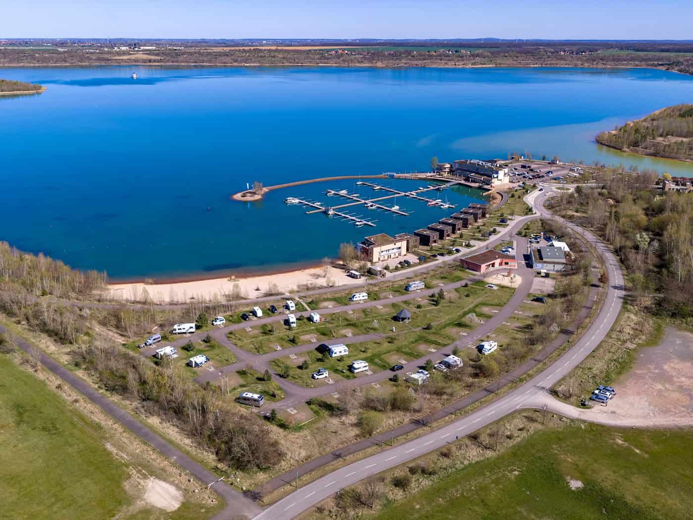 Wjace přenocowanjow - camping w Sakskej bywa woblubowaniši