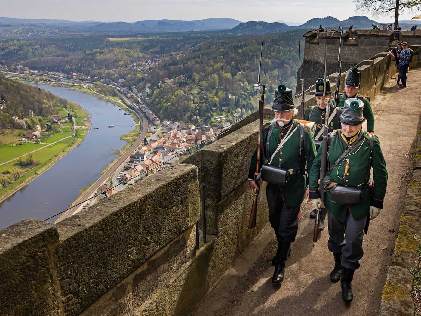 Hands-on military history at Königstein Fortress