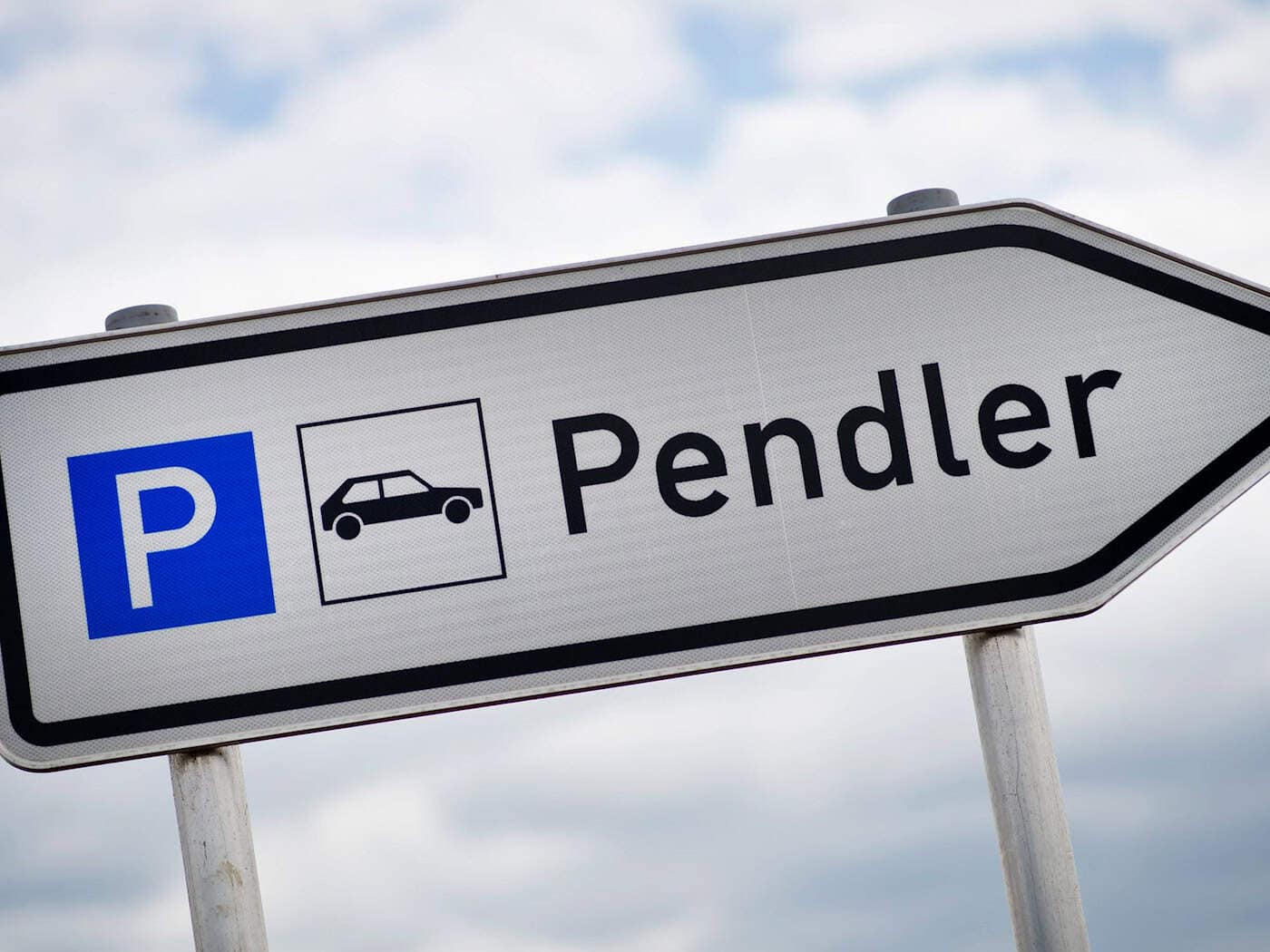 Pendler unterwegs nach und aus Sachsen