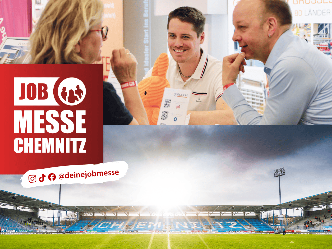 27. Jobmesse Chemnitz am 06.03.2027